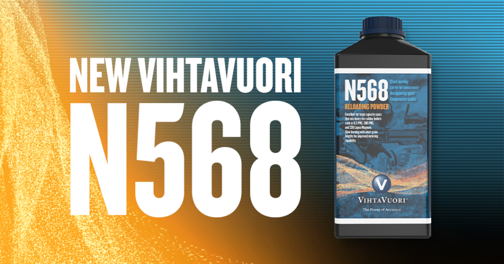 Vihtavuori N568 rifle powder