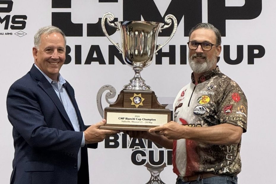 Vihtavuori proudly congratulates Team member Doug Koenig on his remarkable victory at the 2026 Bianchi Cup Championship in Columbia, Missouri. This achievement marks Koenig’s record-setting 21st Bianchi Cup title, further solidifying his legacy as one of the most accomplished competitors in action pistol shooting history.